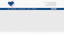 Desktop Screenshot of mantelesycristales.com